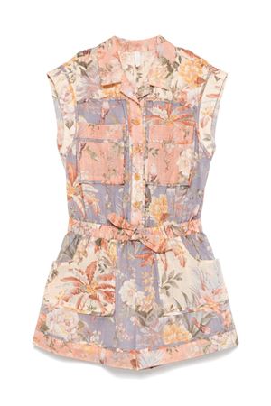 Tallow playsuit ZIMMERMANN KIDS | 1367YRS253SPLI